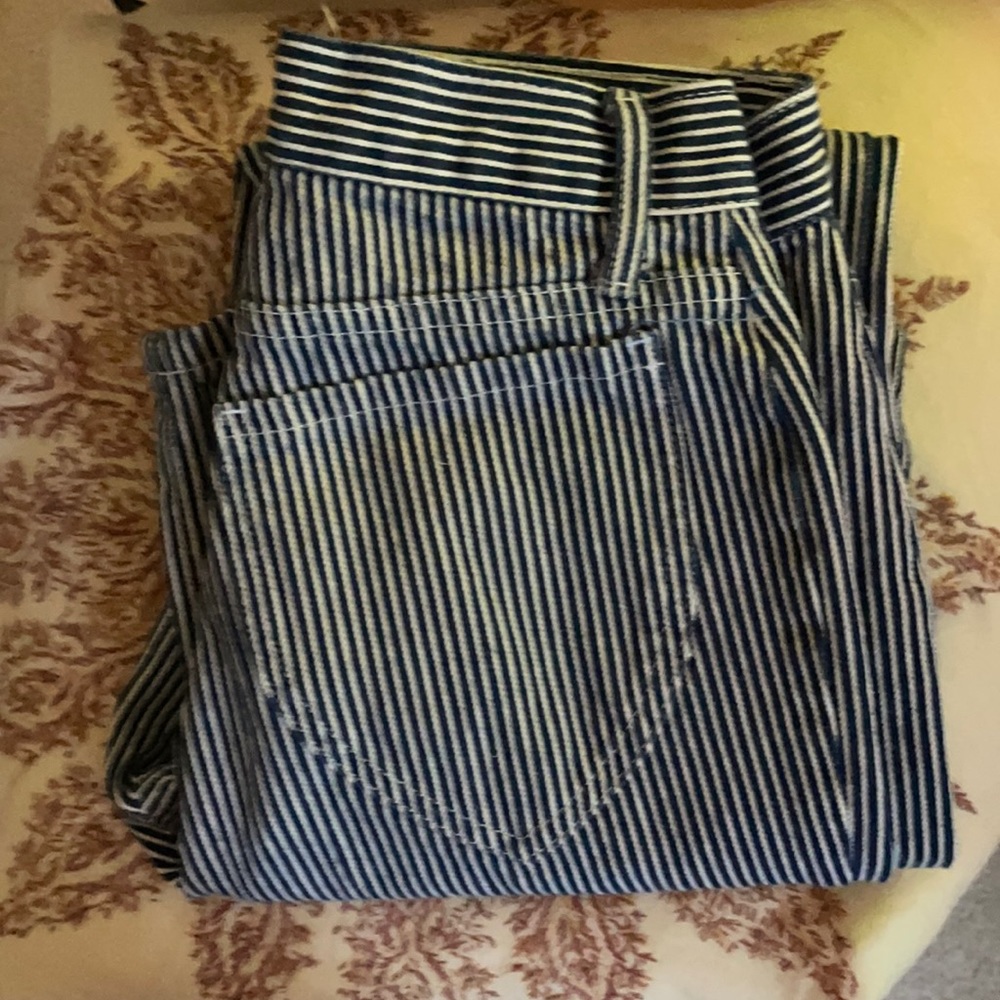 Lykke Wullf Perfected Ranch Pant Railroad Stripes